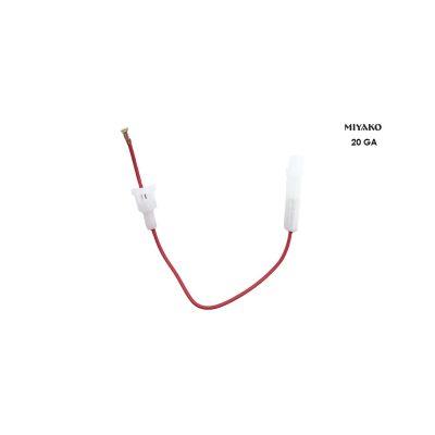 PORTA FUSIBLES VIDRIO 20GA ROJO MIYAKO HD-013