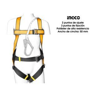 ARNES DE SEGURIDAD INDUSTRIAL 12MMX180CM INGCO