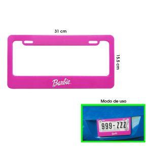 MARCO PARA PLACA P/CARRO IP BARBIE