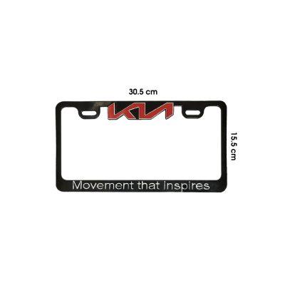 MARCO PARA PLACA 3D KIA NUEVO ESTILO
