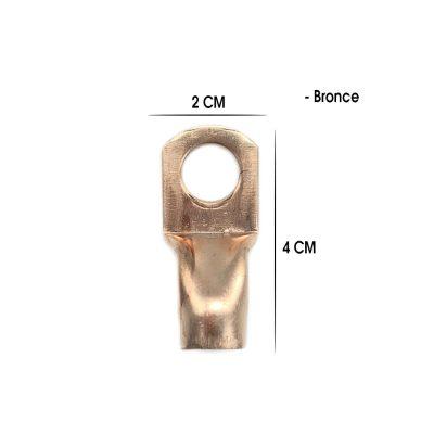 TERMINAL ELECTRICA BRONCE P/CABLE BATERIA 7/16 LF-1308