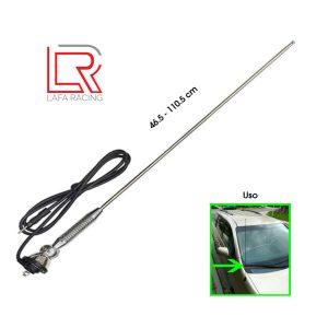 ANTENA P/CARRO CROMADA 46.5-110.5CM LF-3401