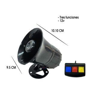 SIRENA DE 3 TONOS 12V 3 TONOS SONIDO POLICIA LF-5705