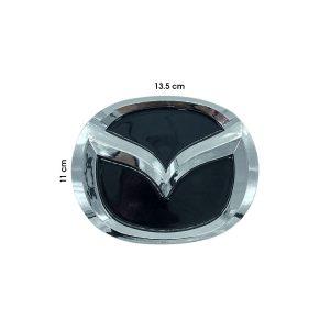 EMBLEMA MAZDA  NEGRO  11X14CM
