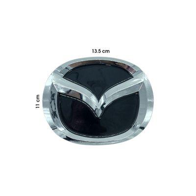 EMBLEMA MAZDA  NEGRO  11X14CM