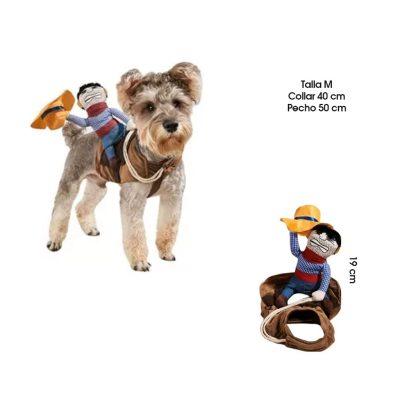 DISFRAZ  P/PERRO VAQUERO SOMBRERO NARANJA TALLA  M MQ-PF48