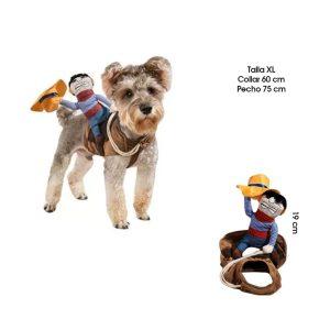 DISFRAZ  P/PERRO VAQUERO SOMBRERO NARANJA TALLA  XL MQ-PF48