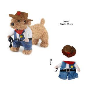 DISFRAZ  P/PERRO VAQUERO TALLA  L MQ-PF5