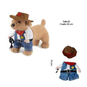 DISFRAZ  P/PERRO P/PERRO VAQUERO TALLA  M MQ-PF5