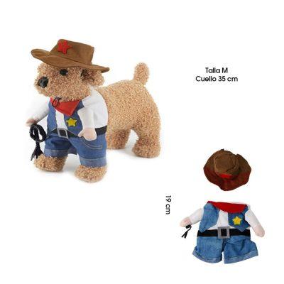 DISFRAZ  P/PERRO P/PERRO VAQUERO TALLA  M MQ-PF5