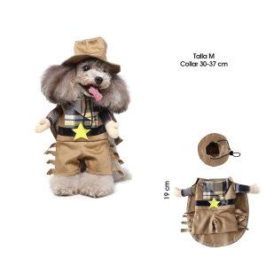 DISFRAZ  P/PERRO  SHERIFF TALLA  M MQ-PF82