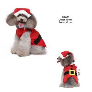 DISFRAZ  P/PERRO SANTA CLAUS TALLA  M MQ-SDZ130