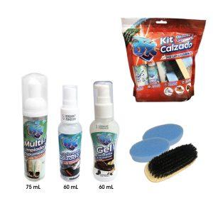 KIT DE LIMPIEZA DE ZAPATOS EBULLIENT 6PCS