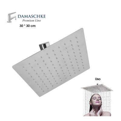 REGADERA CUADRADA 12 PLG DAMASCHKE P-11320