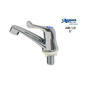 LLAVE DE LAVAMANOS ABS CROMADO 1/2  AQUA BLUE
