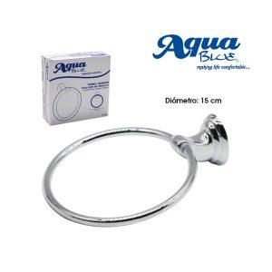 TOALLERO DE BAÑO ARGOLLA  METALICO 15CM CROMADO P-11581