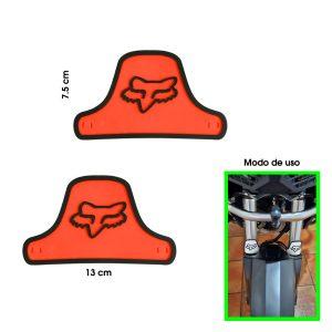 PROTECTORES DE BARRA FOX HULE ORANGE BLACK  2PCS