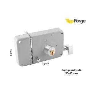 CHAPA P/PUERTA  IZQUIERDA TOP FORGE BLISTER
