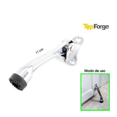 FIJA PUERTA PATA CROMADA TOP FORGE PF0217