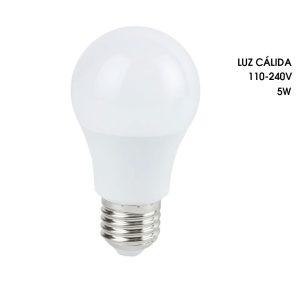 BOMBILLO LED 5W ON 2700K LUZ CALIDA