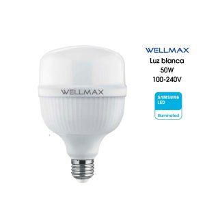 BOMBILLO LED SAMSUNG 50W  WELLMAX LUZ  BLANCA
