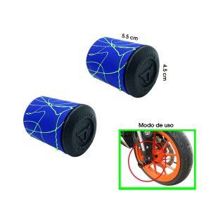 SLIDER P/MOTO AZUL CON VERDE