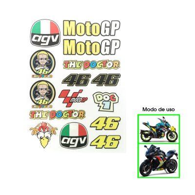 CALCOMANIA PARA MOTO THE DOCTOR 46 MOTOGP