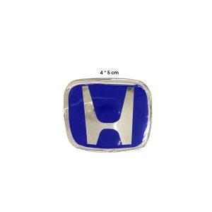 STICKER GEL HONDA P/ TIMON 4X5CM AZUL