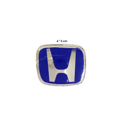 STICKER GEL HONDA P/ TIMON 4X5CM AZUL
