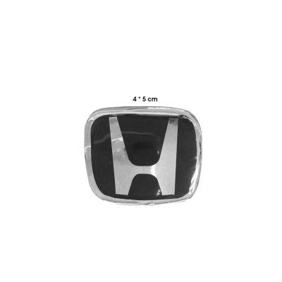 STICKER GEL HONDA P/ TIMON 4X5CM NEGRO