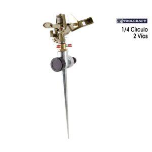 ASPERSOR DE ESTACA METAL 2 VIAS