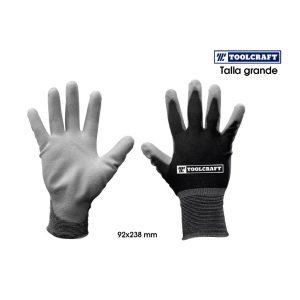 GUANTES DE NYLON  RECUBIERTO DE POLIURETANO G