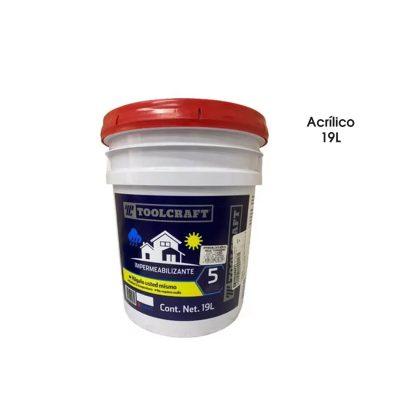 IMPERMEABILIZANTE ACRILICO 6 AÑOS TERRACOTA CUBETA 19LTS