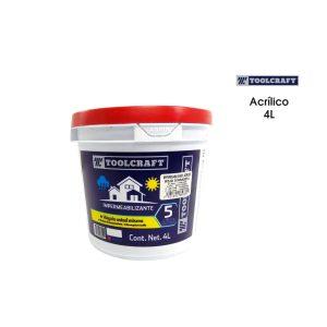 IMPERMEABILIZANTE ACRILICO 5 AÑOS TERRACOTA GALON 4 LTS