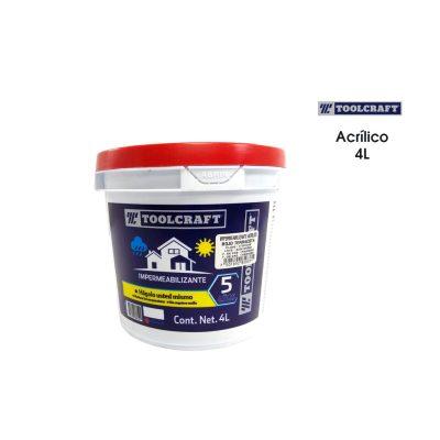 IMPERMEABILIZANTE ACRILICO 5 AÑOS TERRACOTA GALON 4 LTS