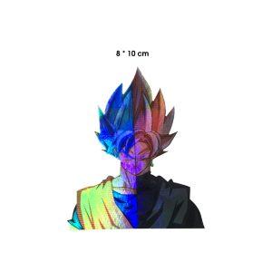 CALCOMANIA TORNASOL GOKU CEL/ROS 10X8CM
