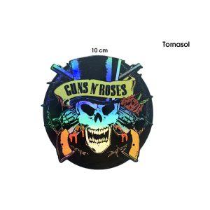CALCOMANIA TORNASOL GUNS N ROSES CALAVERA 10CM