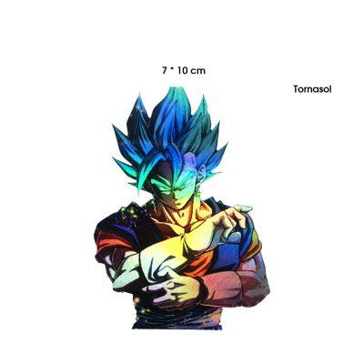 CALCOMANIA TORNASOL GOKU 10X7CM