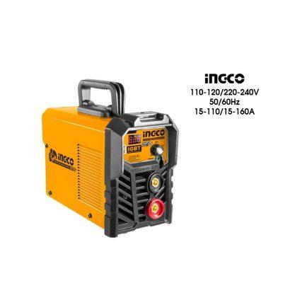 SOLDADORA  INVERSORA 160A IGBT MMA/TIG INGCO