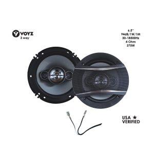 BOCINA P/CARRO 6.5 375 WATTS 3 WAY VOYZ