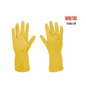 GUANTE DE HULE MULTIUSOS MEDIANO WOLFOX