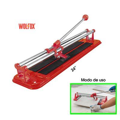 MAQUINA P/CORTAR AZULEJOS 24 PLG 600MM WOLFOX