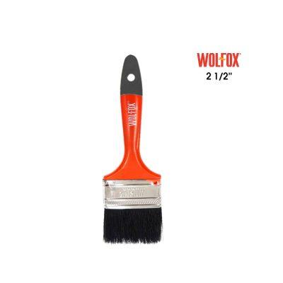 BROCHA MANGO DE MADERA WOLFOX 2 1/2  PLG