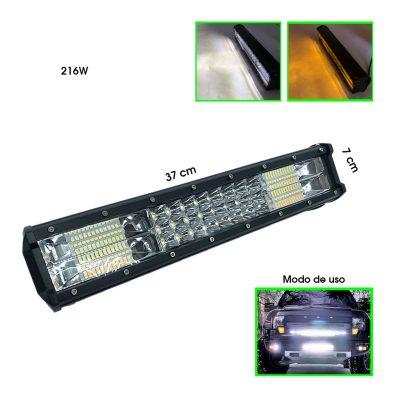 NEBLINERA BARRA DUAL COLOR 216W 72 LED 37X7CM