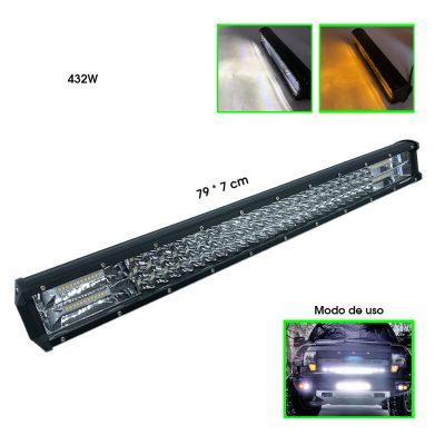 NEBLINERA BARRA DUAL COLOR  432W 144 LED 79X7CM