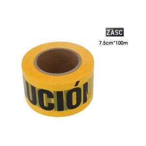 CINTA PRECAUCION 100 METROS X 3 PULGADAS ZASC Z-WMT100M