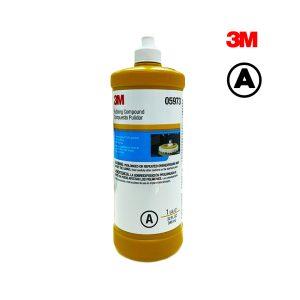 PASTA DE PULIR RUBBING COMPUND 3M 1/4 PASO A