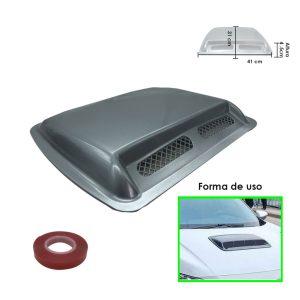 VENTANILLA DE AIRE PARA CAPOT GRIS  41X31 HQ9009S