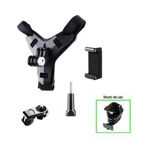 PORTACELULAR P/CASCO DE MOTO HEAVY HQ230818-BK