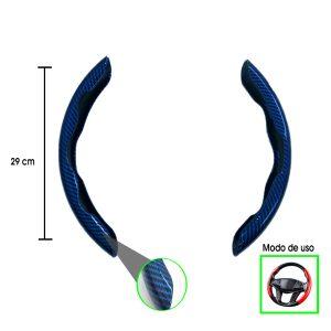 PROTECTOR DE FORRO DE TIMON AZUL CARBON HQ23110307